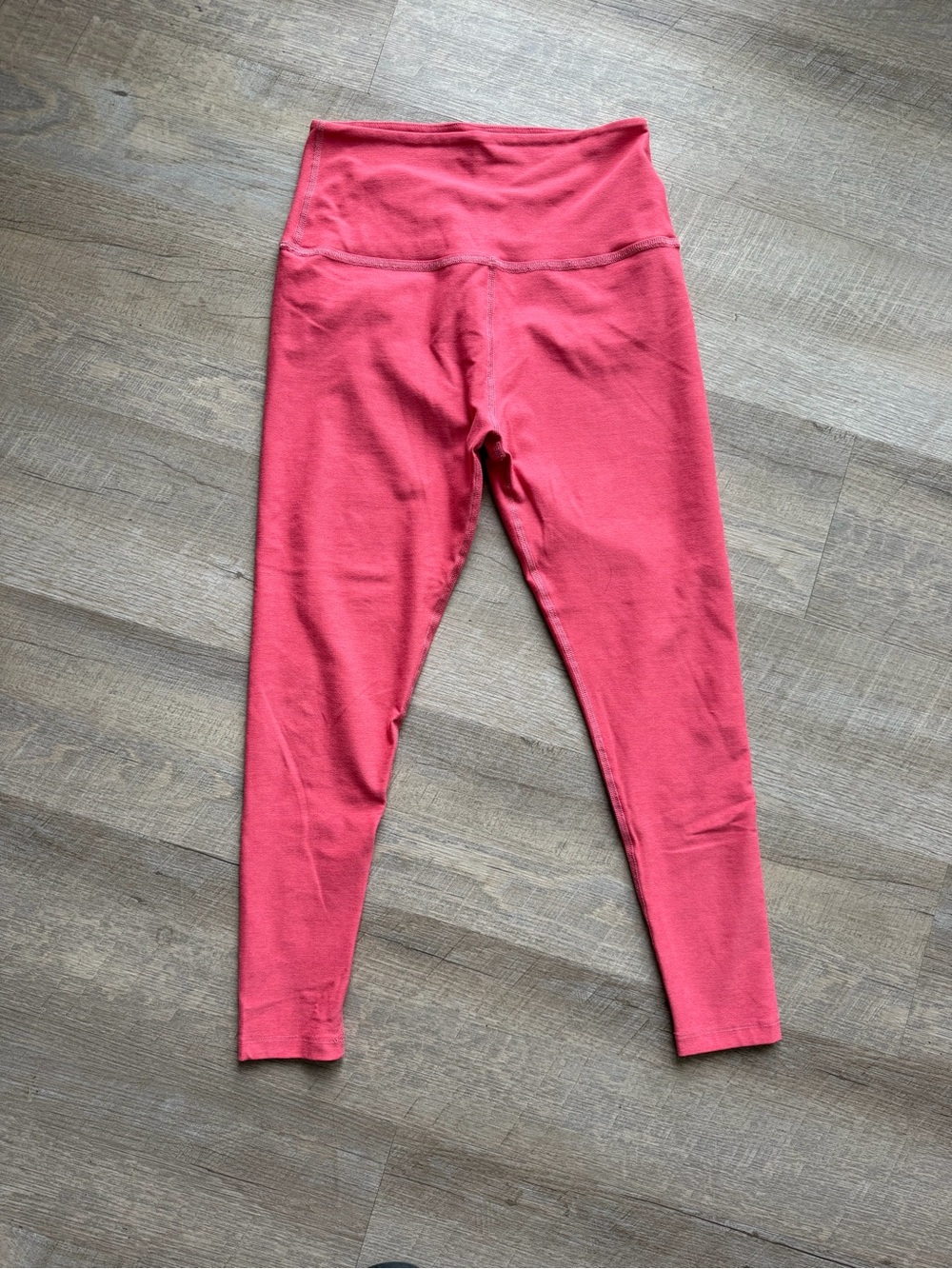 Beyond Yoga Coral High-Waist Leggings